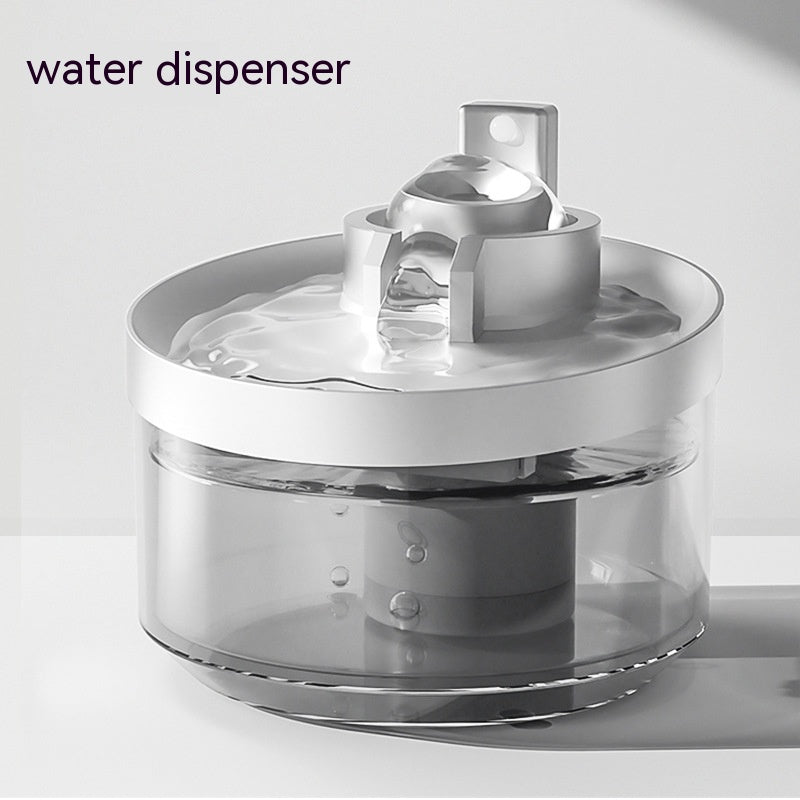 Cat water fountain taken apart for cleaning