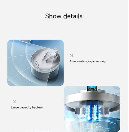 Rechargeable battery of the wireless cat water fountain