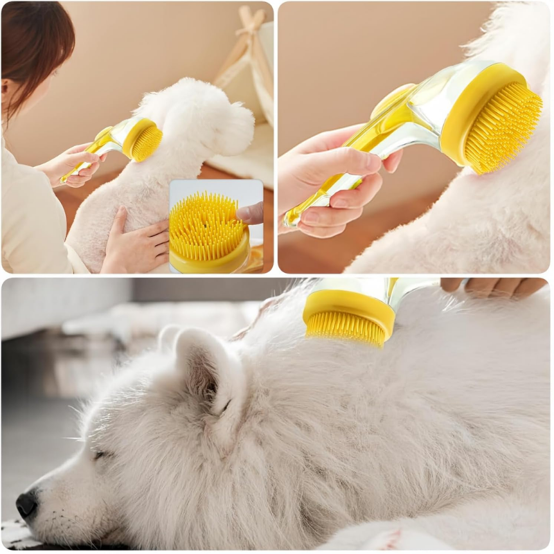 Cepillo con Shampoo Integrado